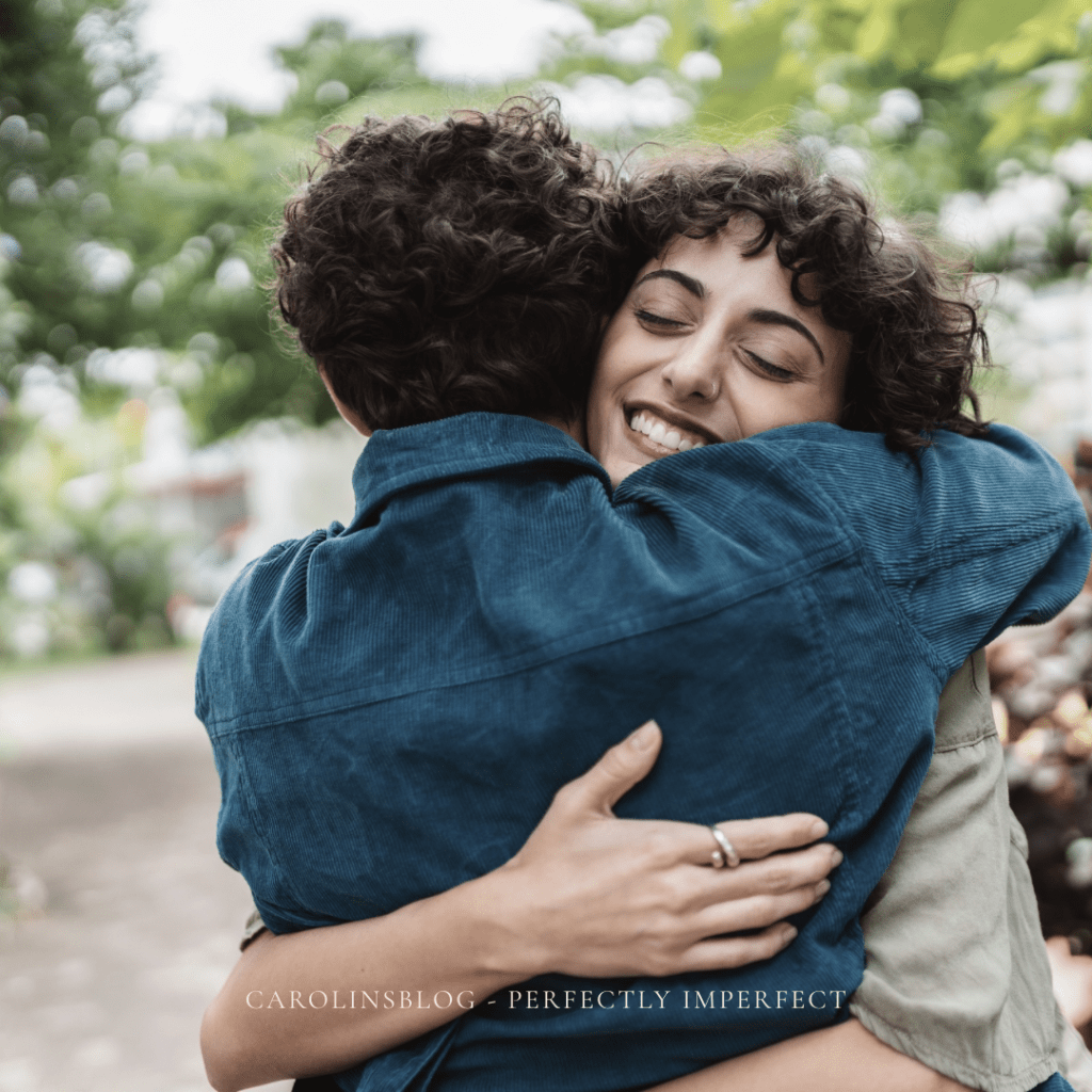 Liebevoll kümmert Er sich um&nbsp;mich